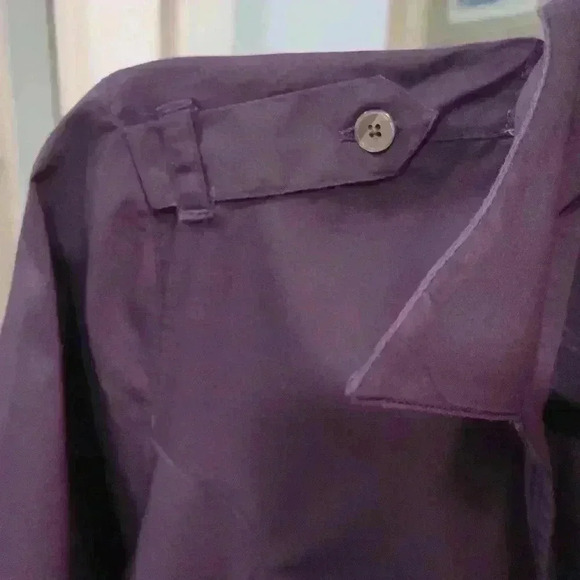 Converse One Star Women's wrap dress | Dark Purple | 3/4 sleeves | Medium - Picture 7 of 7